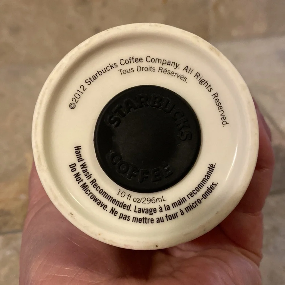Beautiful Starbucks tumbler dated 2012